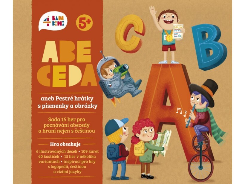 Abeceda aneb Pestré hrátky s písmenky a obrázky