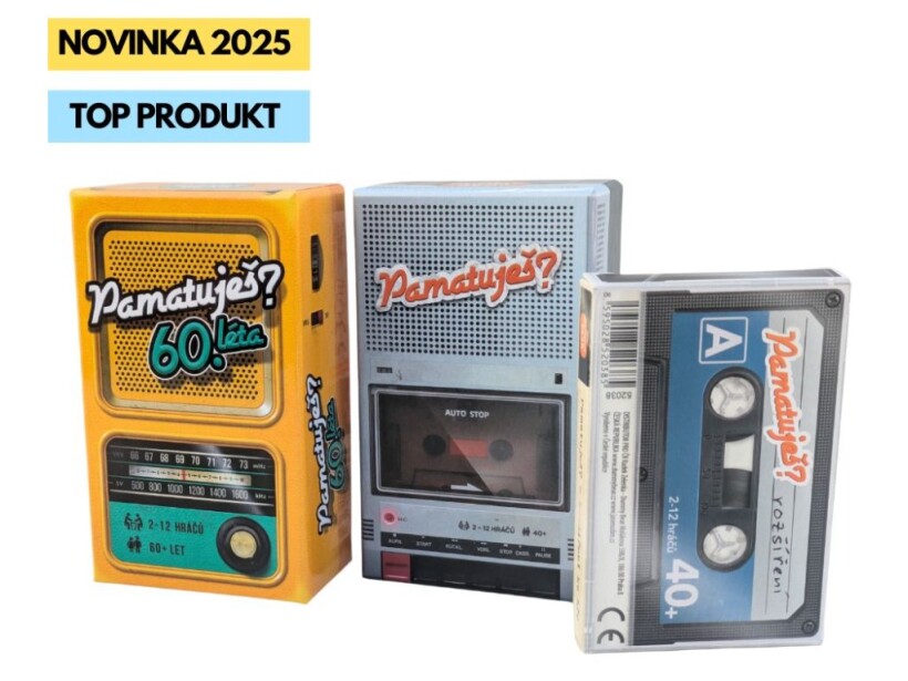 AKČNÍ BALÍČEK S RETRO HRAMI PAMATUJEŠ? - pro všechny starší a báječné lidi