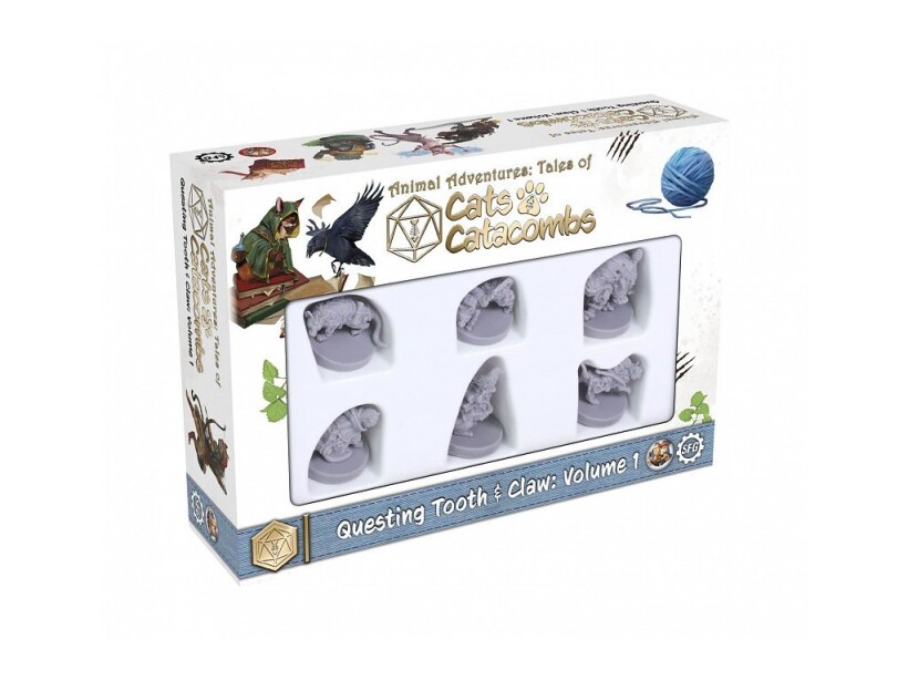 Animal Adventures: Cats & Catacombs - Questing Tooth & Claw: Volume 1