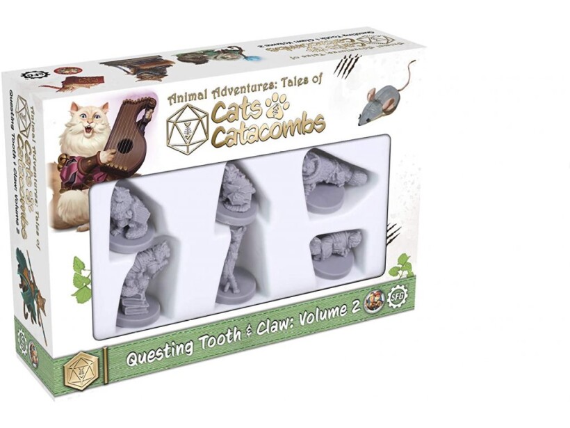 Animal Adventures: Cats & Catacombs - Questing Tooth & Claw: Volume 2