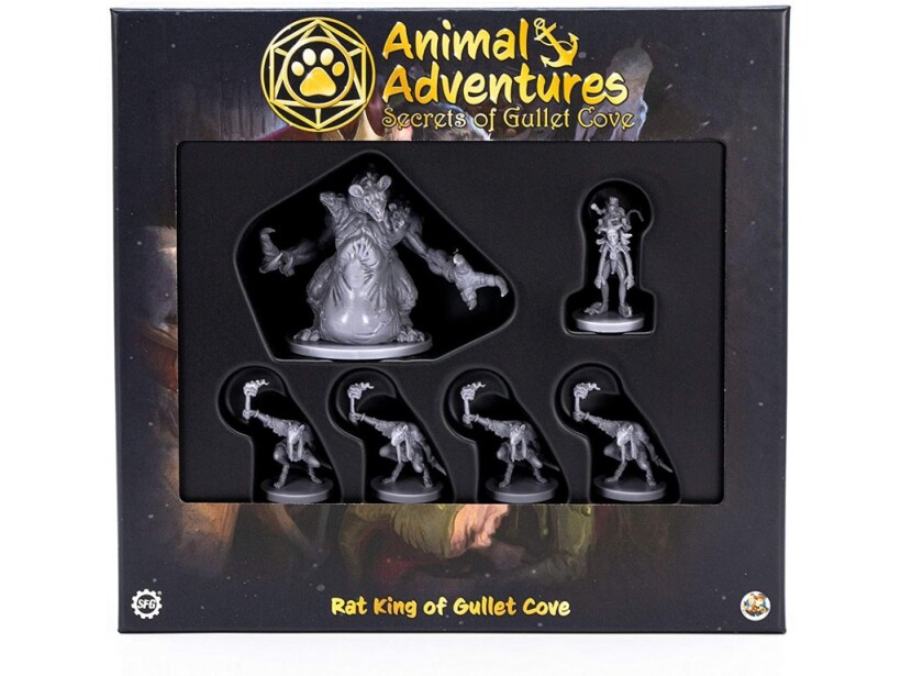 Animal Adventures RPG Rat King of Gullet Cove