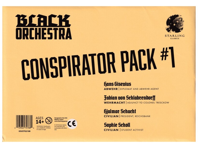 Black Orchestra: Conspirator Pack #1