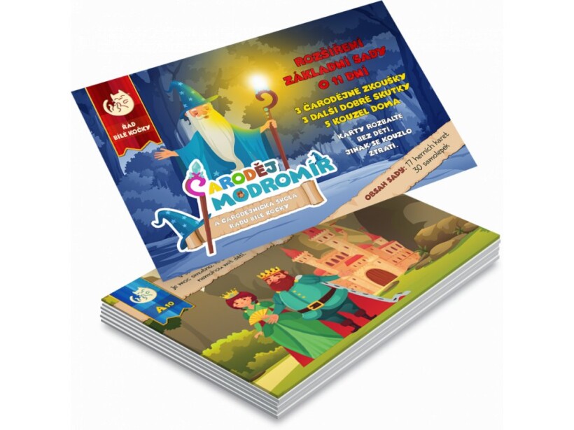 Čaroděj Modromír - rozšíření