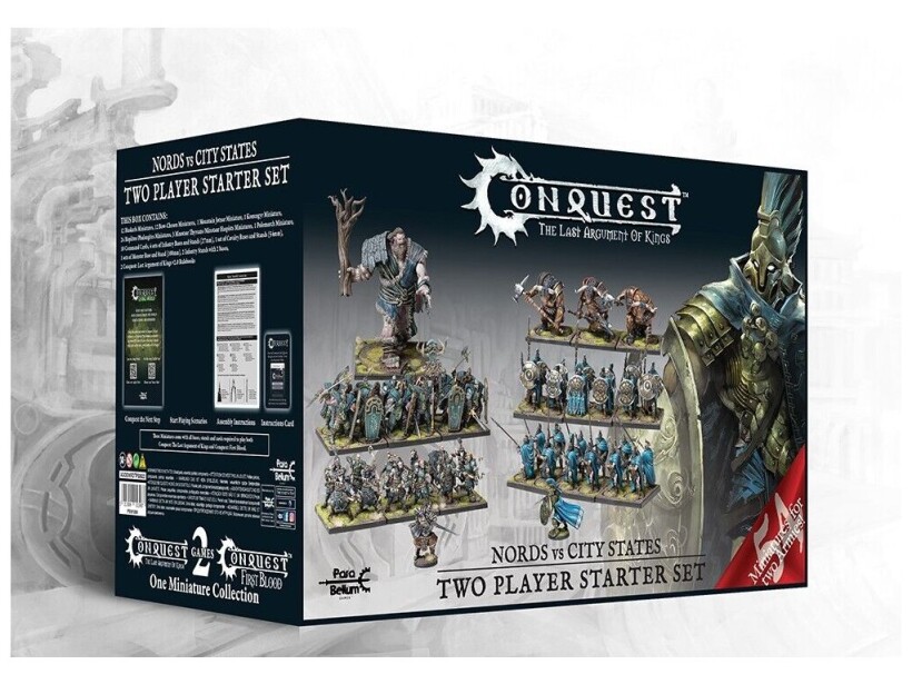 Conquest - Tlaok Two Player Starter Set - Nords vs City States