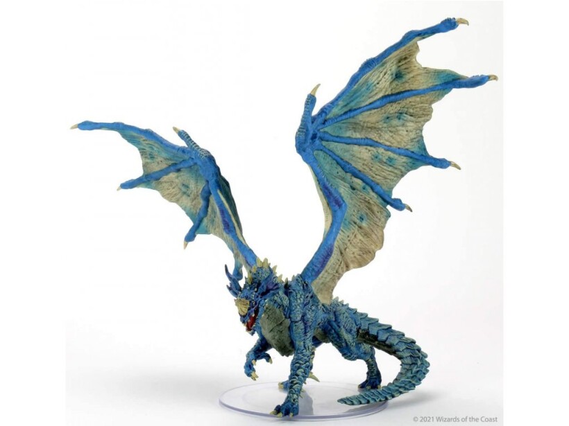 D&D Icons of the Realms: Adult Blue Dragon Premium Figure