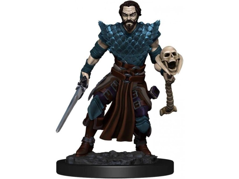 D&D Icons of the Realms: Premium Painted Figure - Human Warlock Male