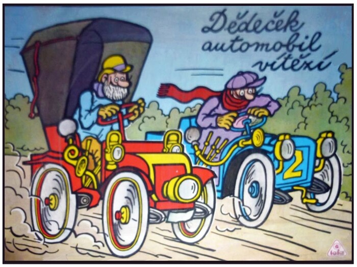 Dědeček automobil vítězí