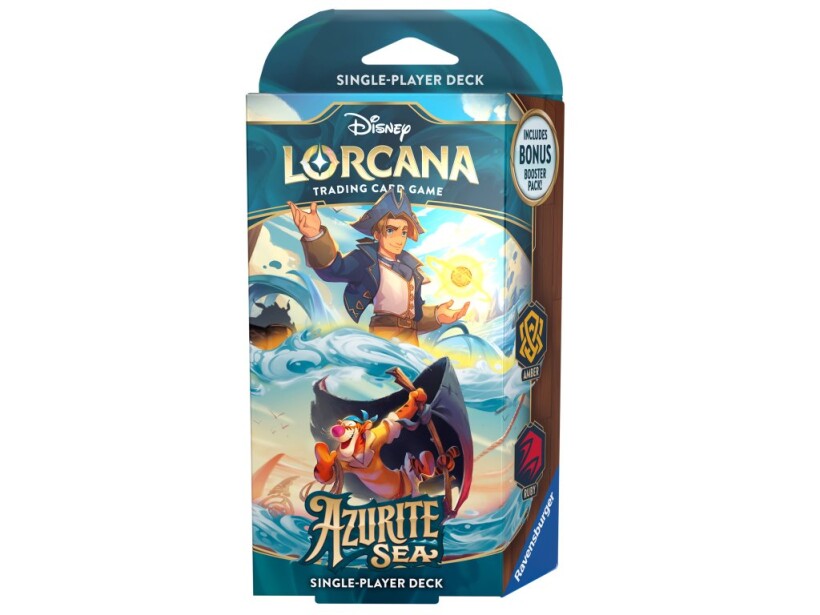 Disney Lorcana: Azurite Sea - Starter Deck Amber & Ruby