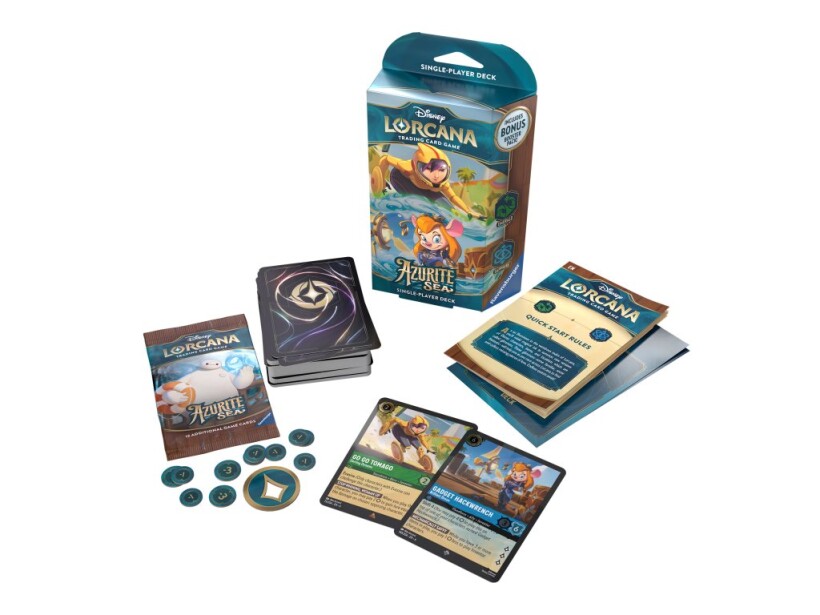 Disney Lorcana: Azurite Sea - Starter Deck Emerald & Sapphire
