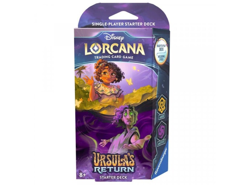 Disney Lorcana: Ursula's Return- Starter Deck Amber & Amethyst