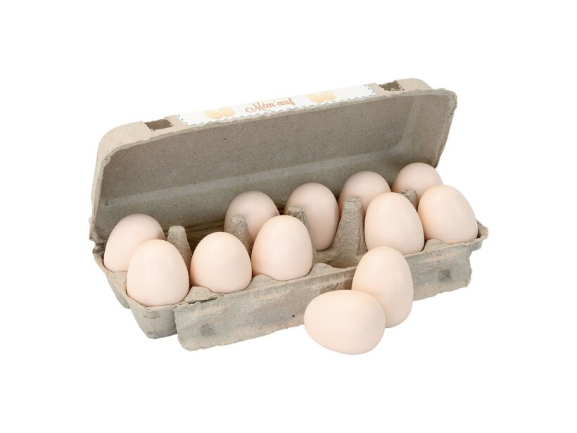 Dřevěné zvukové pexeso vejce