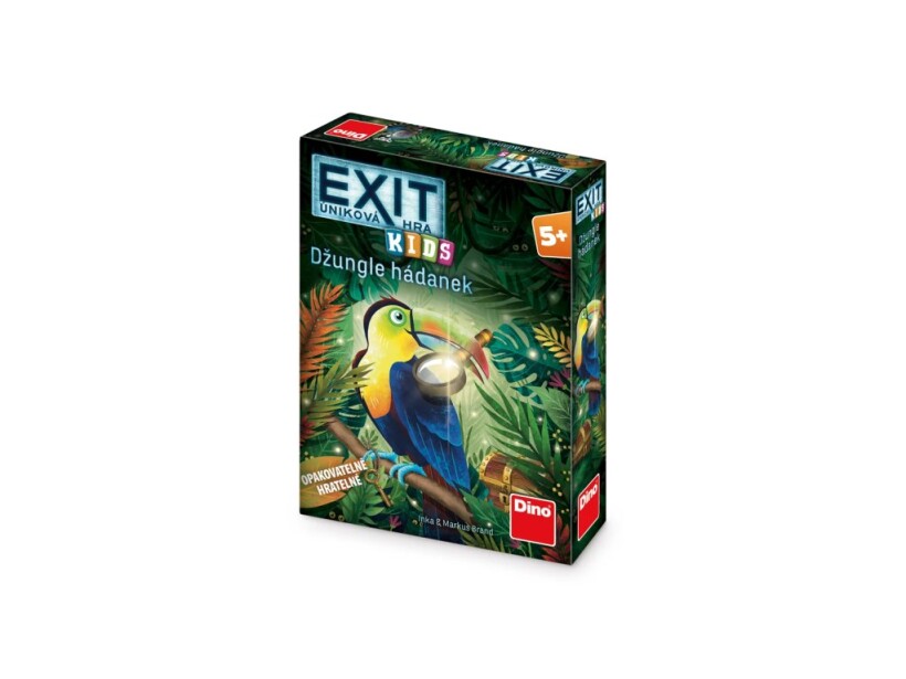 Exit úniková hra pro děti: Džungle hádanek