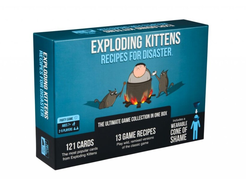 Exploding kittens: Recipes for Disaster