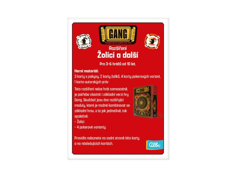 Gang - rozšíření Žolíci
