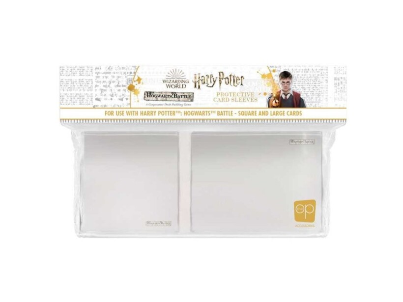 Harry Potter Hogwarts Battle: Square and Large Card Sleeves - 135 Count