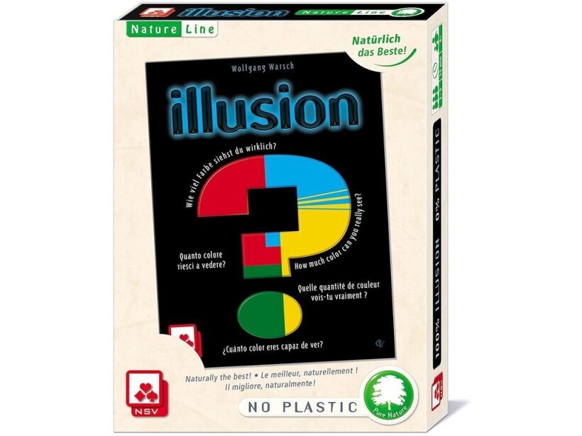 Illusion - které barvy je více?