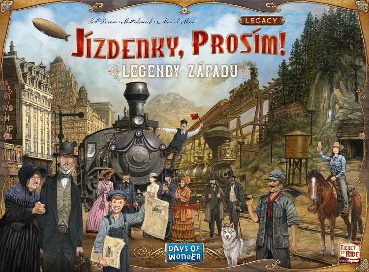 Jízdenky, prosím! Legacy: Legendy Západu
