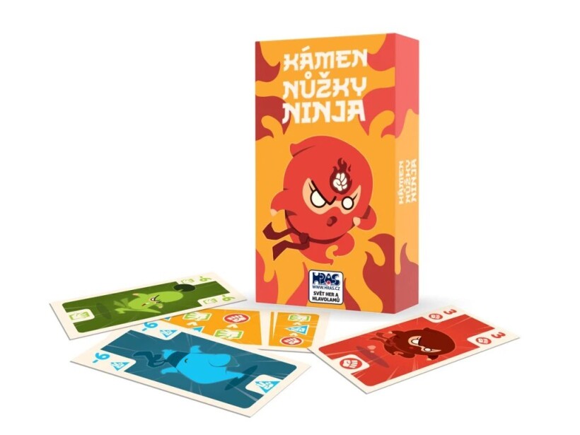 Kámen, nůžky, ninja - karetní hra