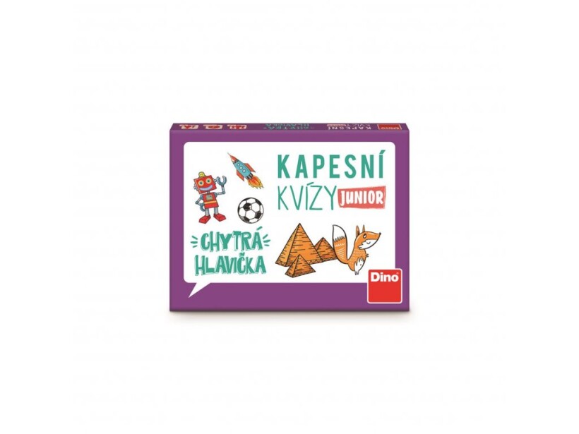 Kapesní kvízy Junior - Chytrá hlavička - Cestovní hra