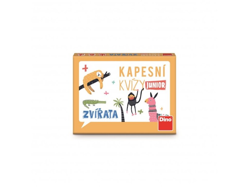 Kapesní kvízy Junior - Zvířátka - Cestovní hra