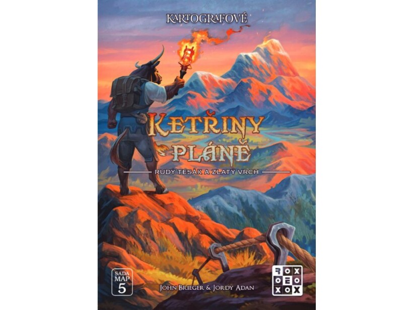 Kartografové: Sada map 5 - Ketřiny pláně: Rudý tesák a zlatý vrch