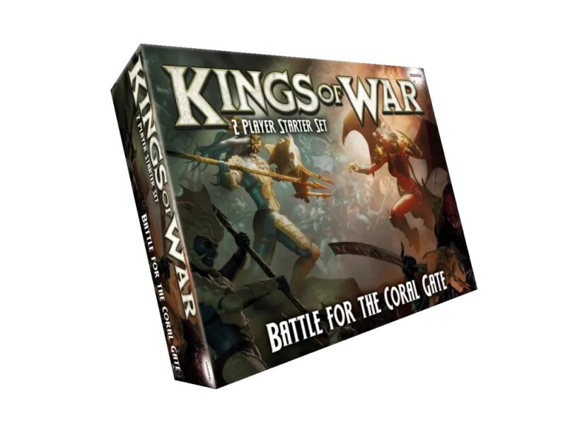 Kings of War 2 Player Starter Set Battle For The Coral Gate EN