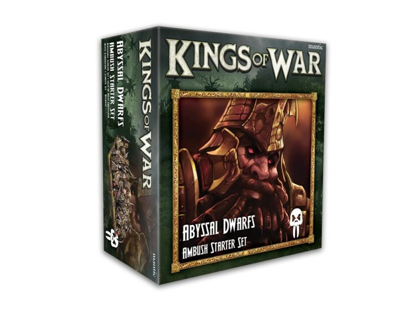 Kings of War Abyssal Dwarf Ambush Starter Set EN