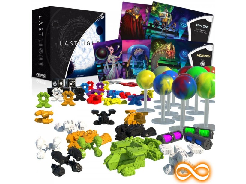 Last Light 2nd print (Deluxe verze + rozšíření) Obsahuje i Infinite deluxe rozšíření pro až 8 hráčů