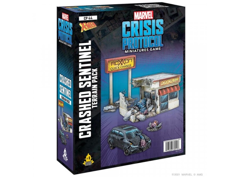 Marvel Crisis Protocol: Crashed Sentinel Terrain Pack