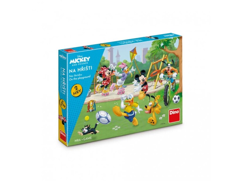 Mickey a kamarádi na hřišti