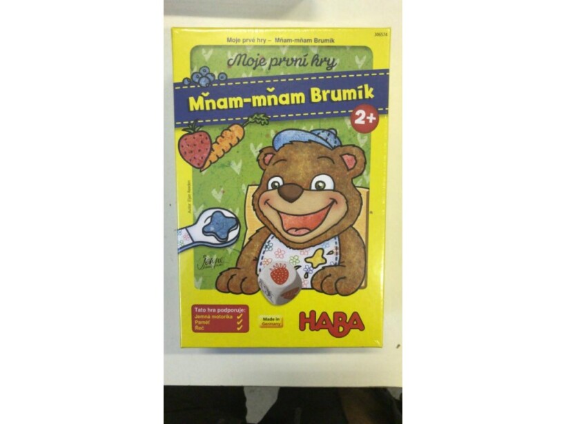 Moje první hry pro děti Mňam-mňam Brumík