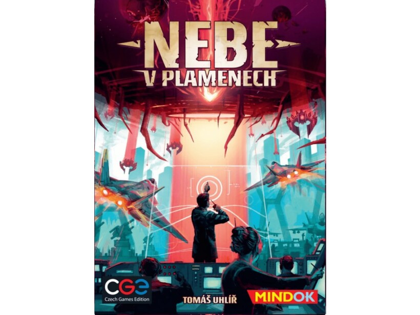 Nebe v plamenech + 4 promo desky měst