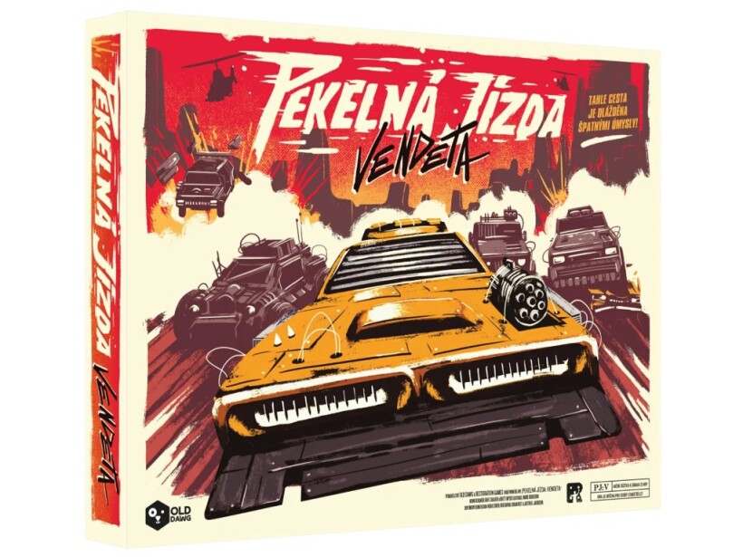 Pekelná jízda: Vendeta – Základní hra (Kickstarter edice) Thunder Road: Vendetta (Kickstarter edice)