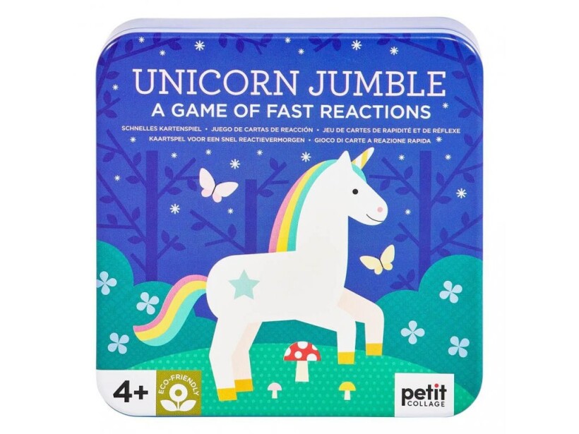 Petit Collage Karetní hra Jednorožci