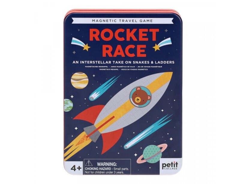 Petit Collage Magnetická hra vesmírný závod