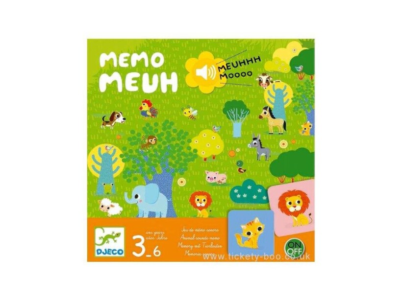 PEXESO se zvuky Memo Meuh