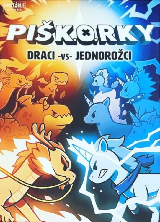 PIŠK.O.RKY: Draci vs Jednorožci
