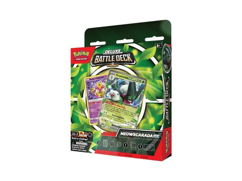 Pokémon TCG: Deluxe Battle Deck - Meowscarada ex & Quaquaval ex