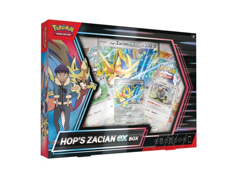Pokémon TCG: Hop’s Zacian ex Box