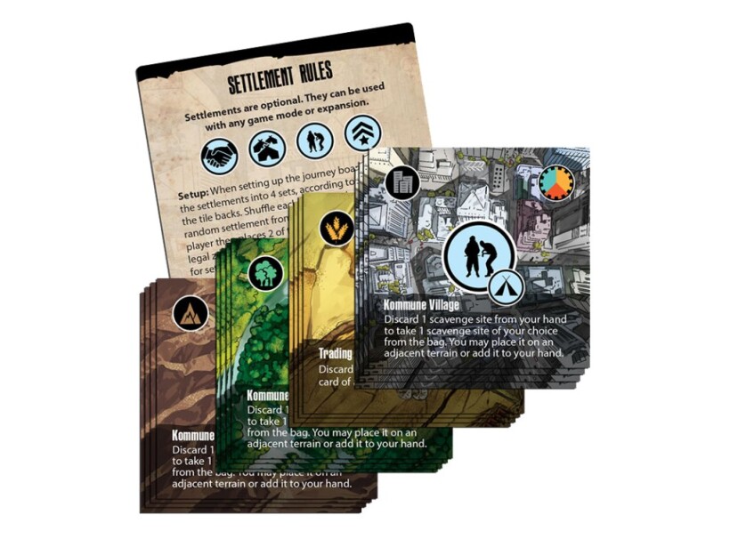 Posthuman Saga : Settlements EN