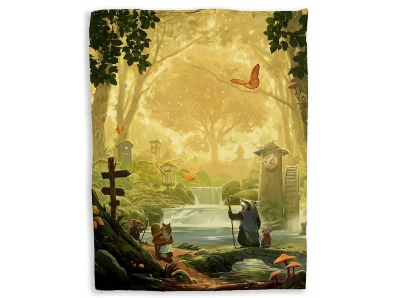 Přikrývka Everdell Cozy Critters Blanket Everdell Cover