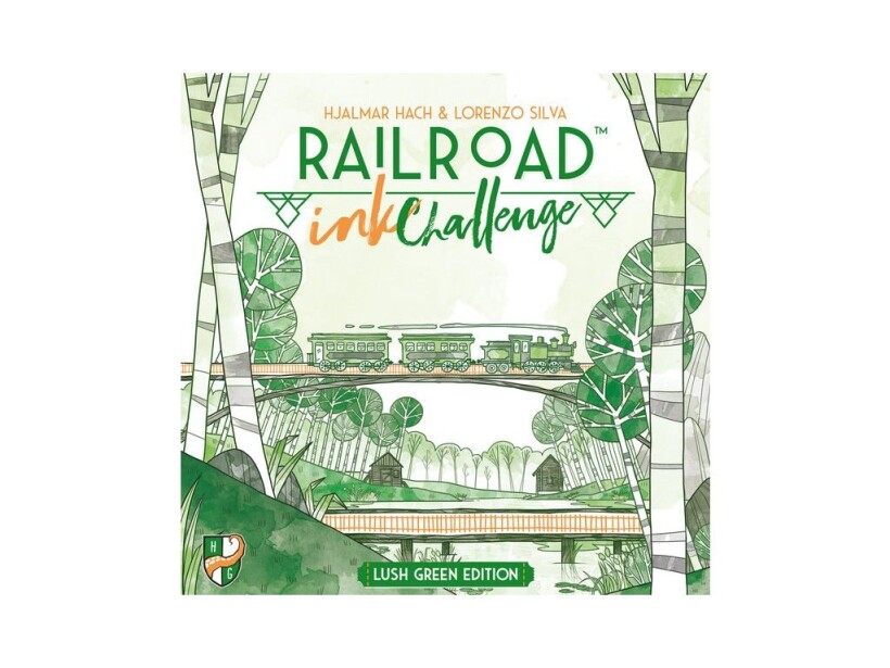 Railroad Ink Challenge: Lush Green Edition