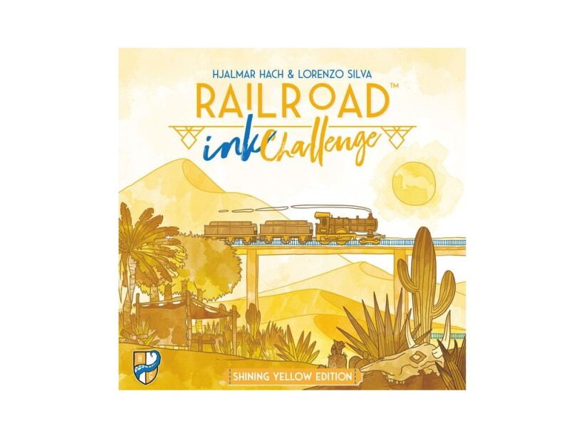 Railroad Ink Challenge: Shining Yellow Edition