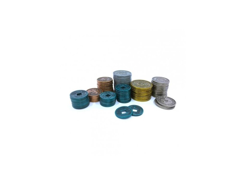 Scythe: Kovové mince