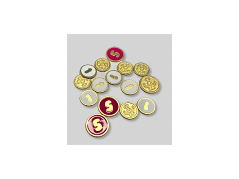 Sladká tečka: Klání cukrářů - Sada kovových mincí