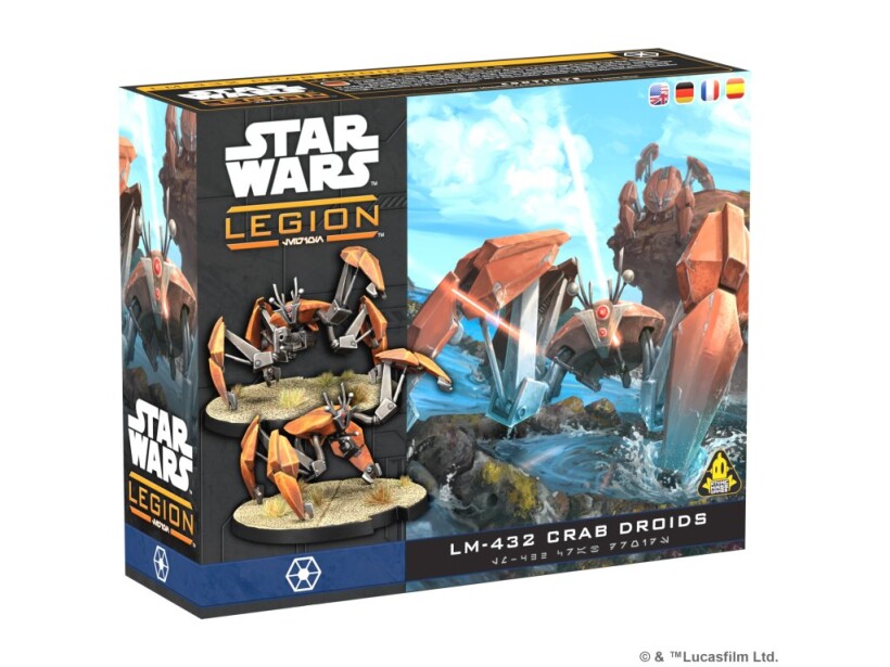 Star Wars: Legion - LM-432 Crab Droids - EN/DE/SP/FR