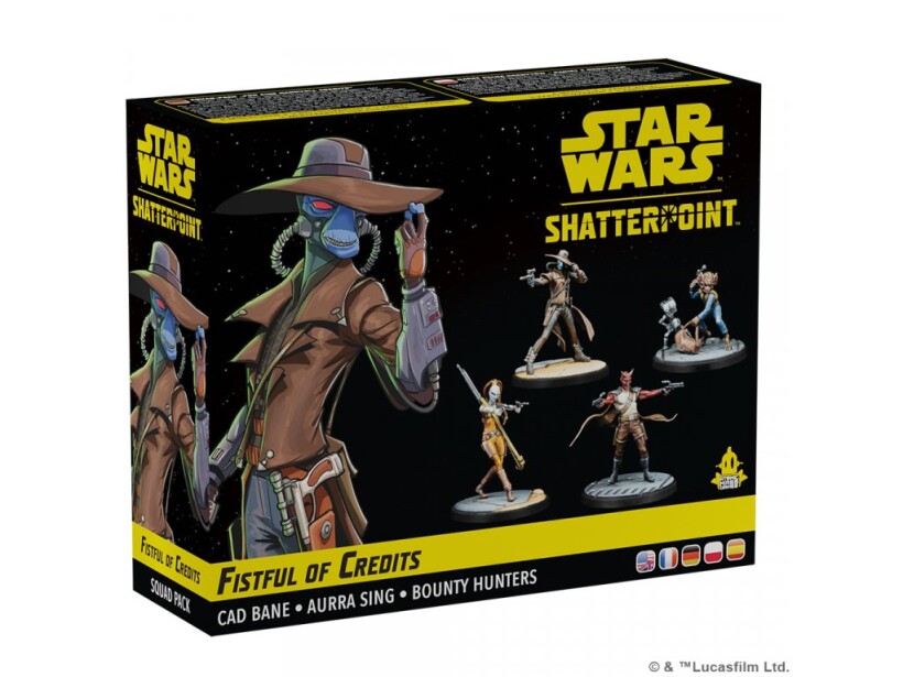 Star Wars: Shatterpoint – Fistful of Credits – Cad Bane Squad Pack - EN/FR/PL/DE/ES