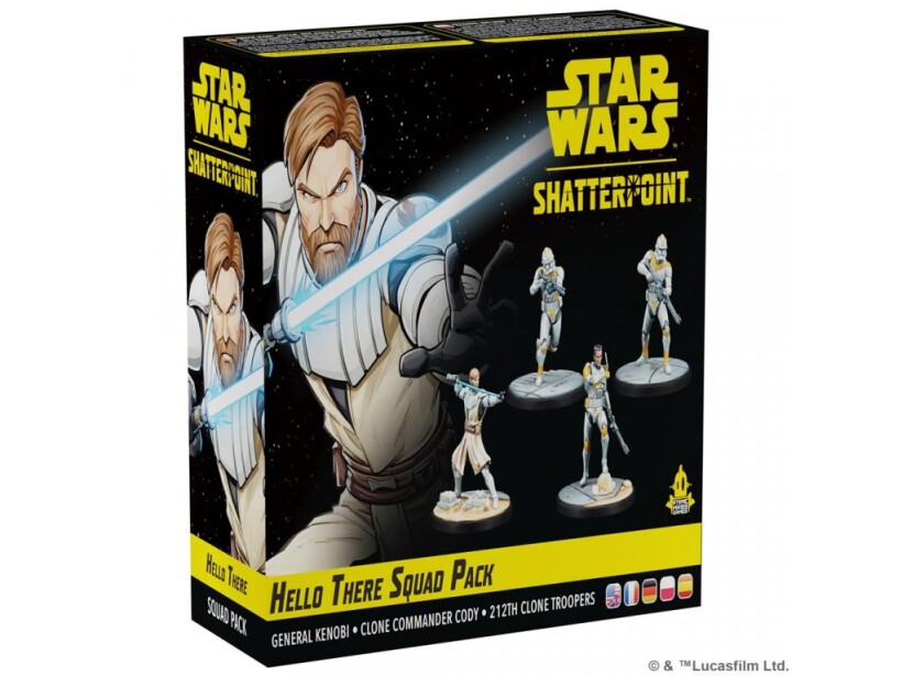 Star Wars: Shatterpoint – Hello There – General Obi-Wan Kenobi Squad Pack - EN/FR/IT/DE/ES