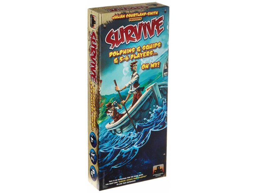 Survive: Escape From Atlantis - Dolphins & Squids & 5-6 Players...Oh My!