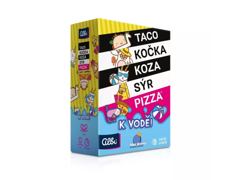 Taco, kočka, koza, sýr, pizza - K vodě Taco Cat Goat Cheese Pizza